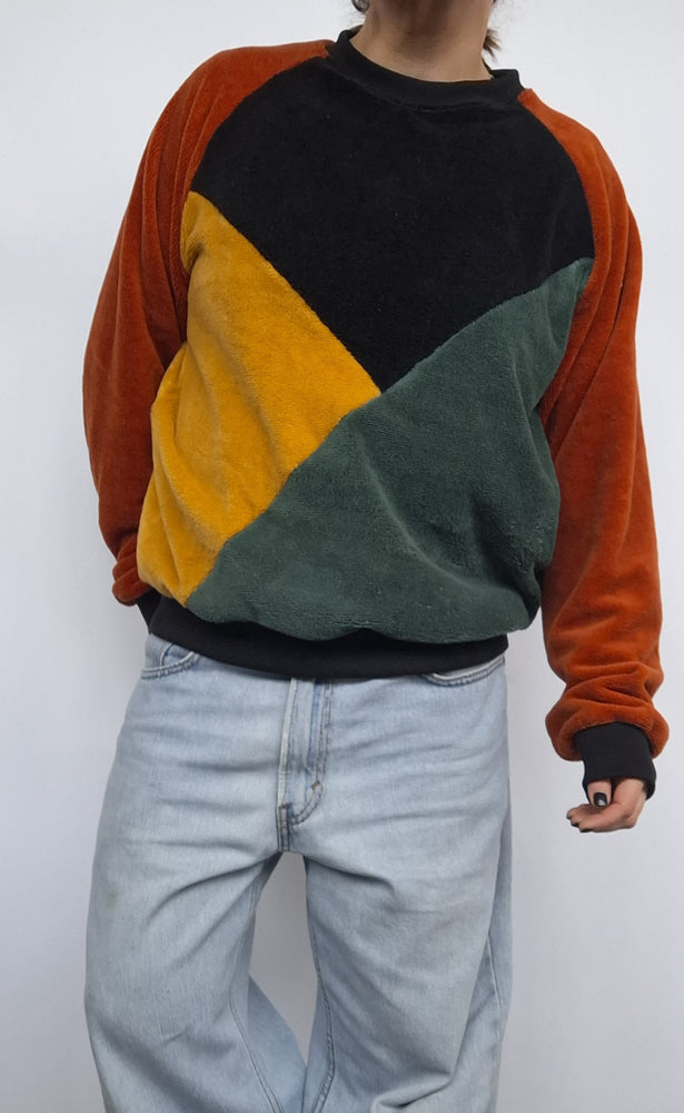 Towelling Sweatshirt