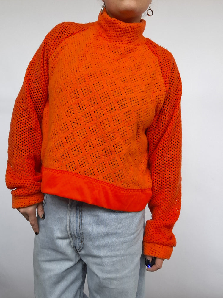 Pink and Orange Blanket Jumper