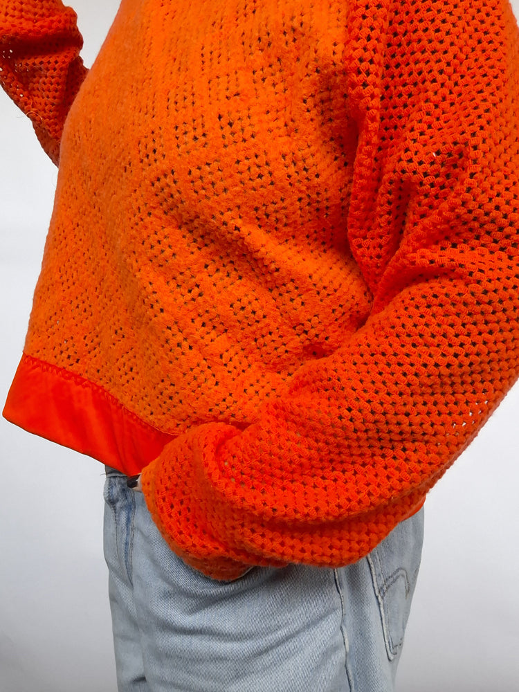 Pink and Orange Blanket Jumper