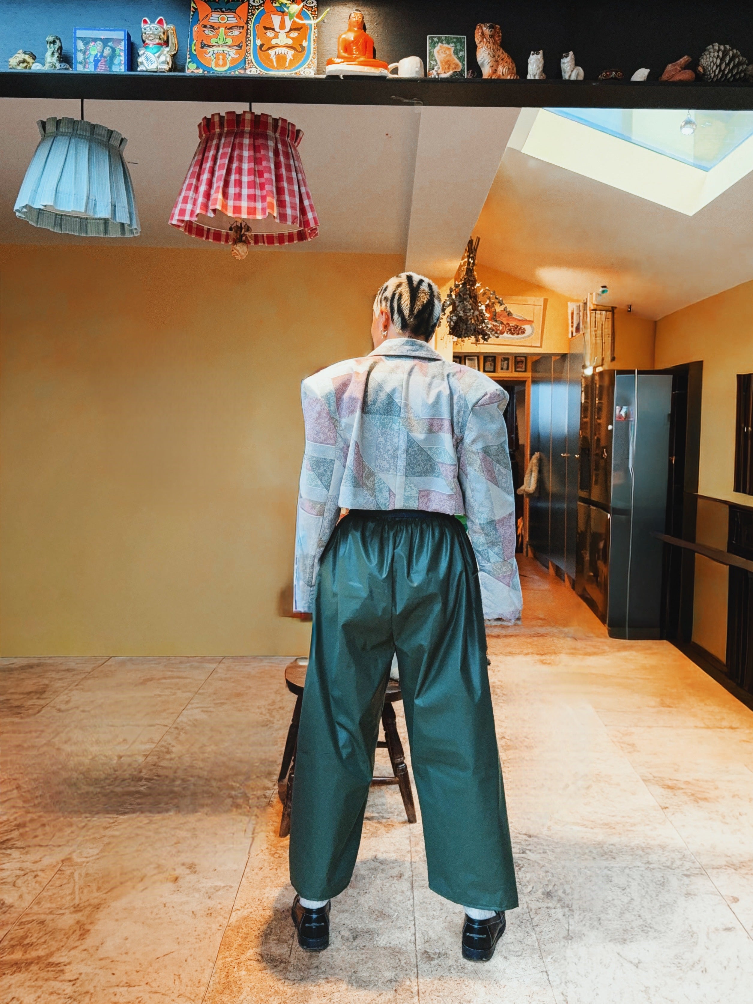 Prism Cropped Suit Jacket