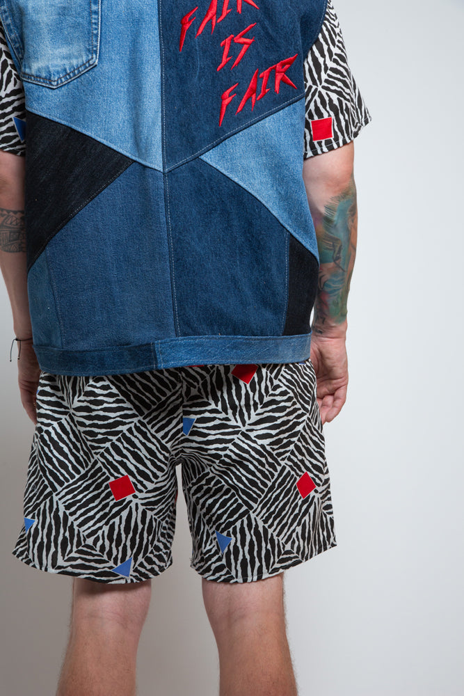 Zebra Shorts