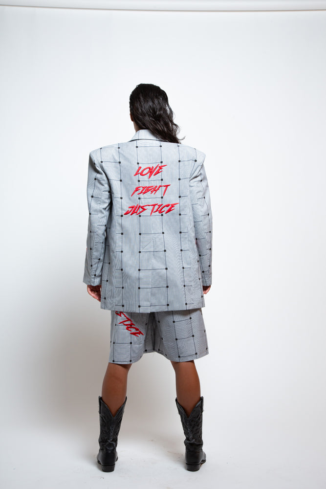 Love Fight Justice Suit Jacket