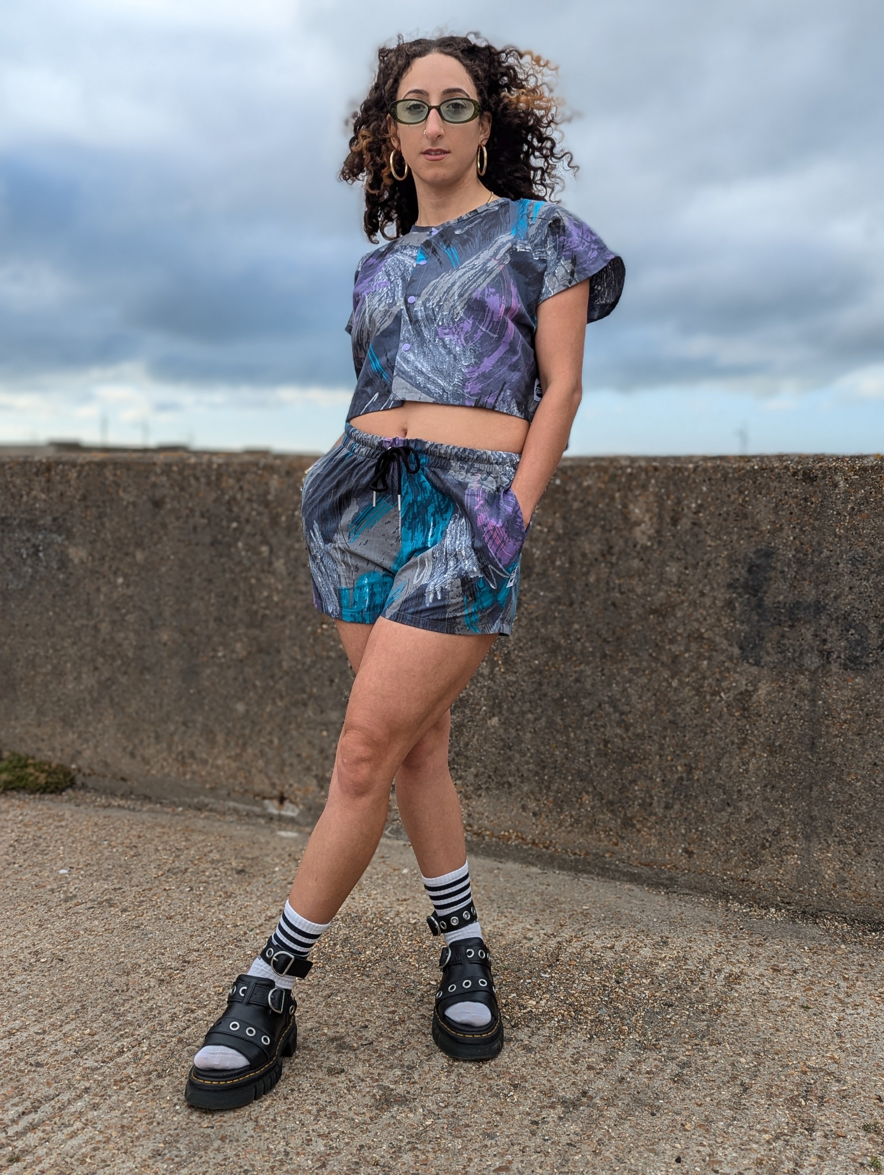 Brush Stroke Shorts