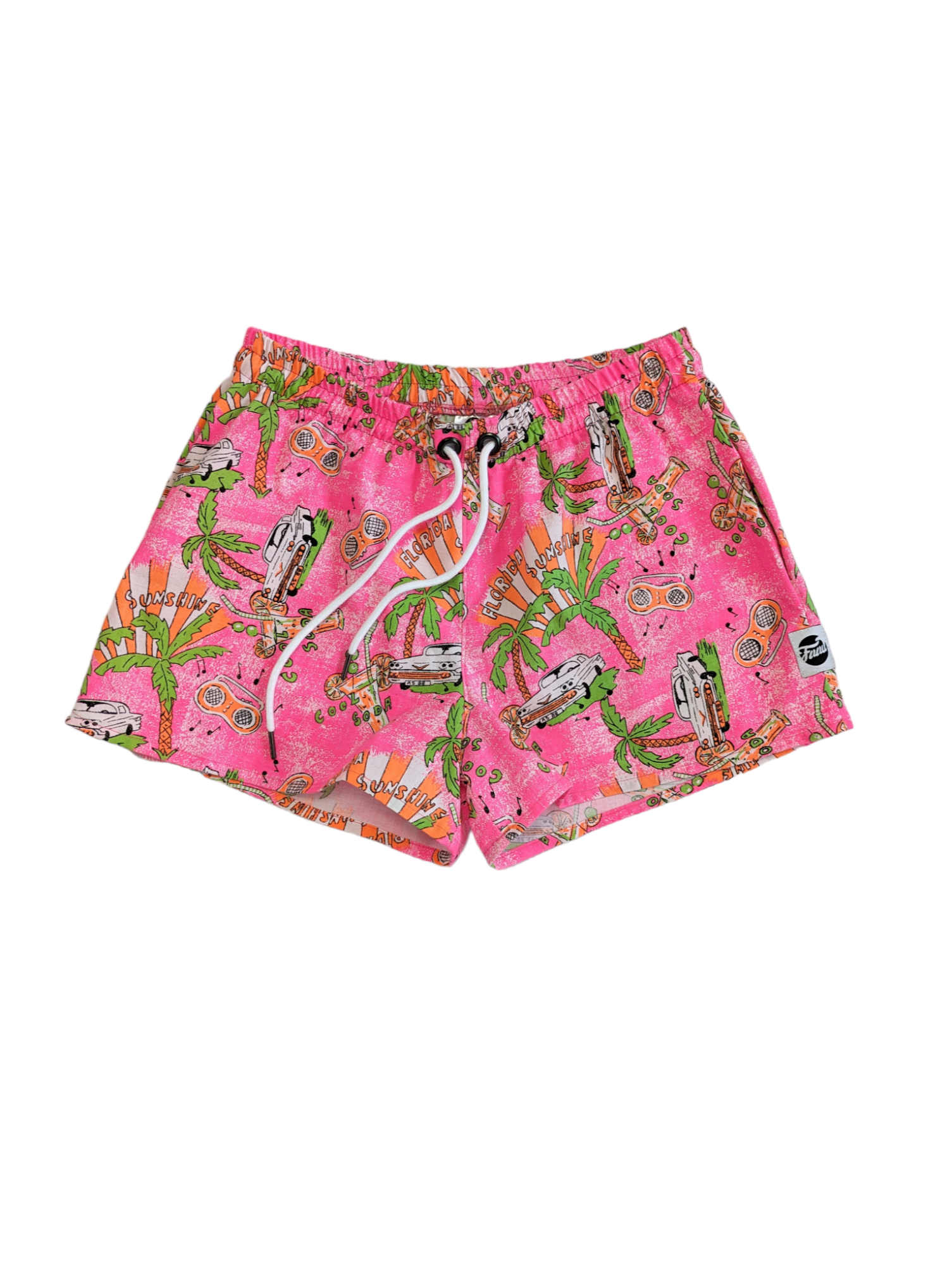 Pink Surf Shorts