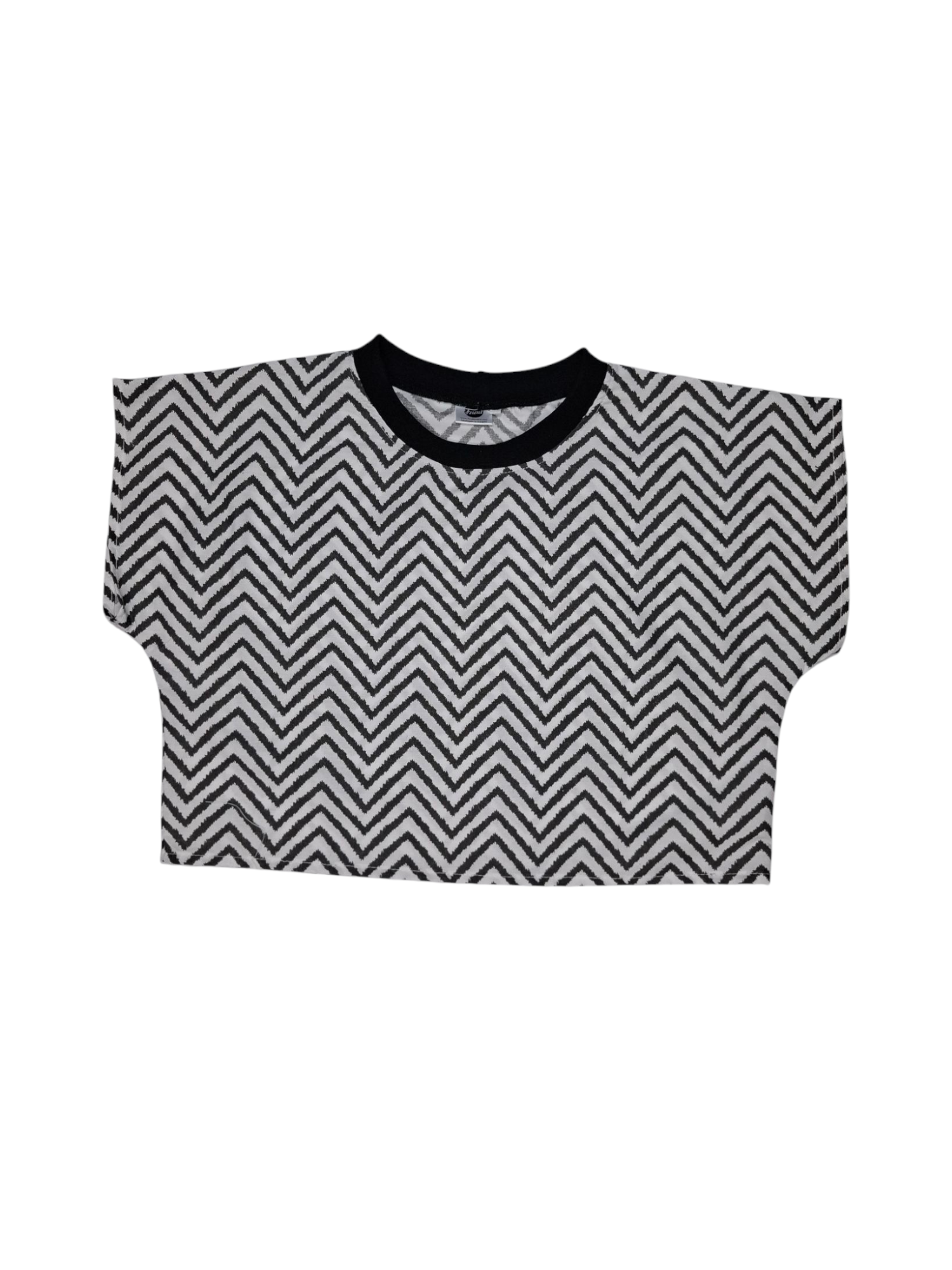Chevron Crop Tee