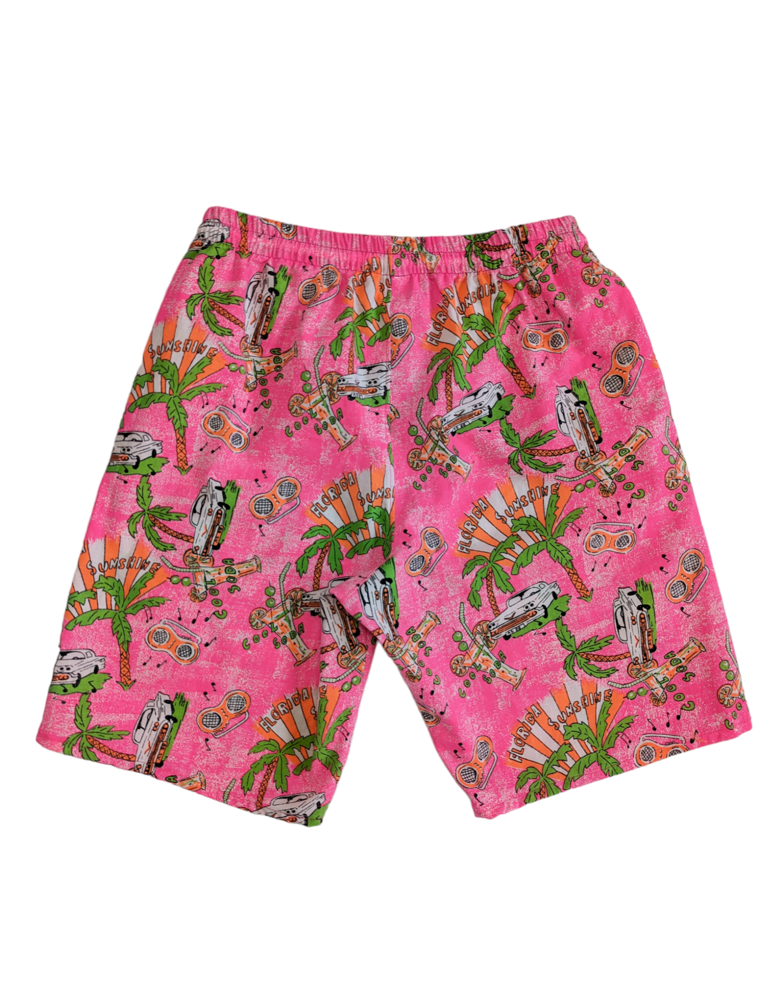Pink Surf Shorts Long