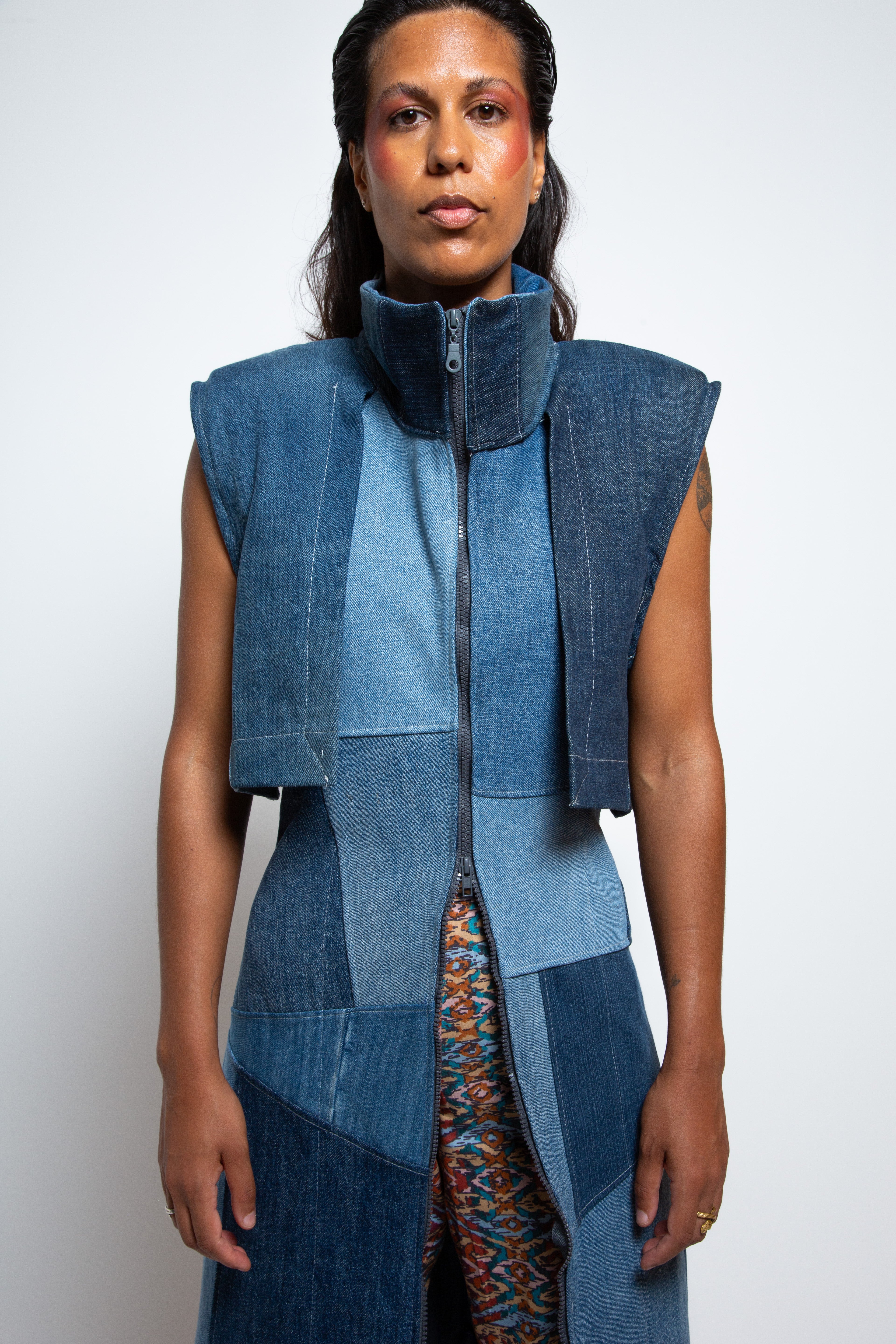 Denim Trench Coat