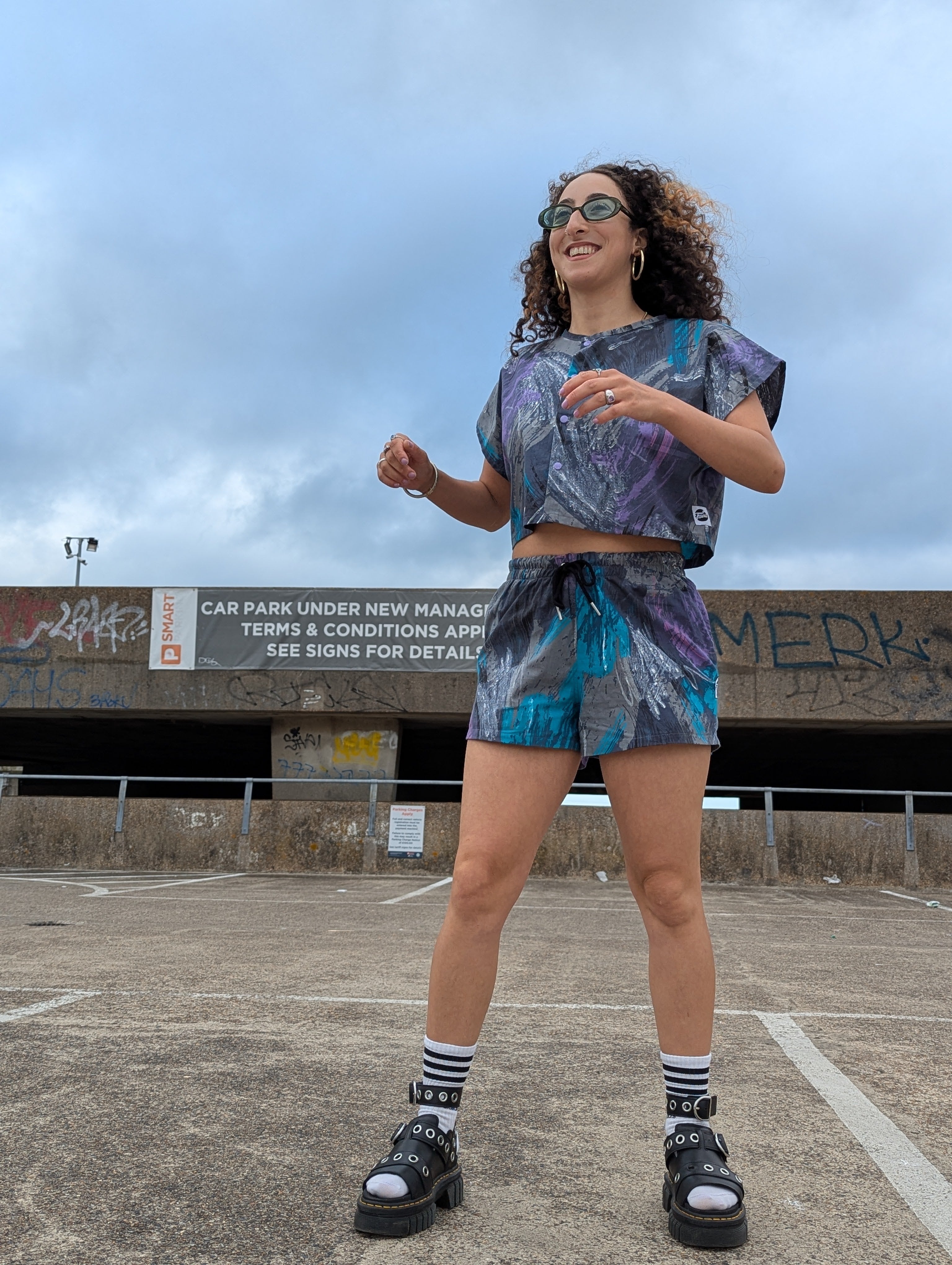 Brush Stroke Shorts